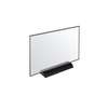 Azar Displays Acrylic Frame Sign Holder on Weighted Black Base 11"W x 8.5"H, PK2 108804